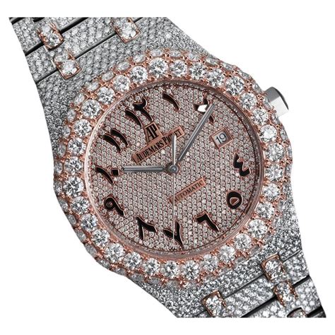 ebay mens watches fake diamonds red|affordable iced out watches.